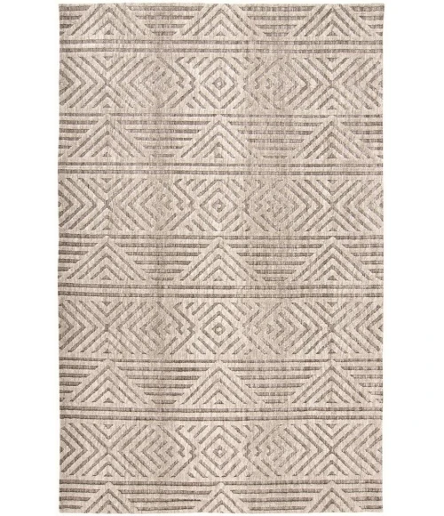 Feizy Colton Luxury & Glam Geometric, Tan/Ivory/Brown, 9'-6" x 13'-6" Area Rug