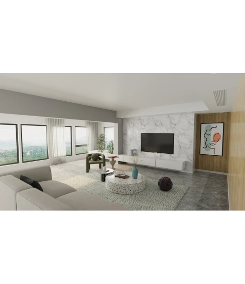 Feizy Winston Blue/Ivory WNS8B02F 8ft. x 10ft. Rect. Rug