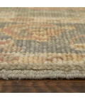 Feizy Carrington Vintage Oriental, Gray/Gold/Pink, 9'-6" x 13'-6" Area Rug