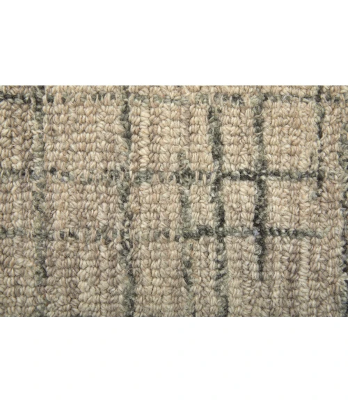 Feizy Belfort Casual Solid, Ivory/Gray/Taupe, 10' x 14' Area Rug