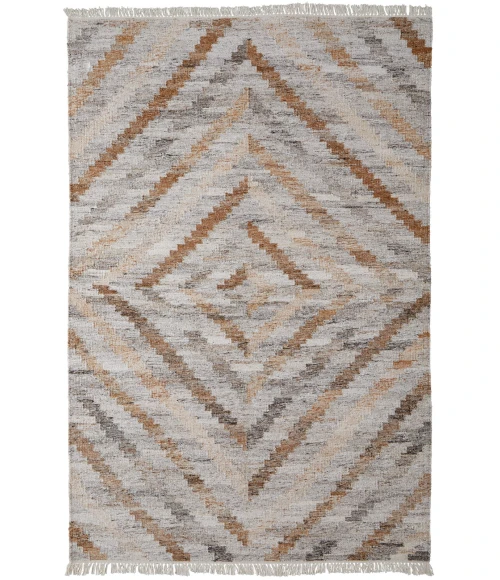Feizy Beckett Transitional Beige/Gray Rug, 9'-6" x 13'-6" Area Rug