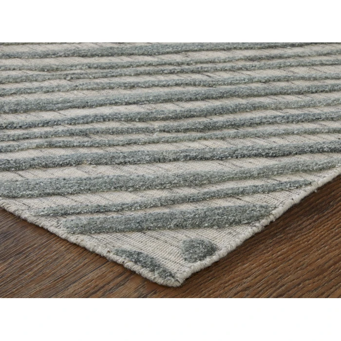 Feizy Elias GREEN/GRAY ELS69FYF 8 ft. X 10 ft. Rectangle Rug