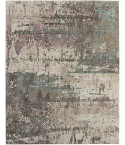 Feizy Eden Ivory/Blue/Purple EDN39QRF 6ft.4in. x 9ft.2in. Rect. Rug