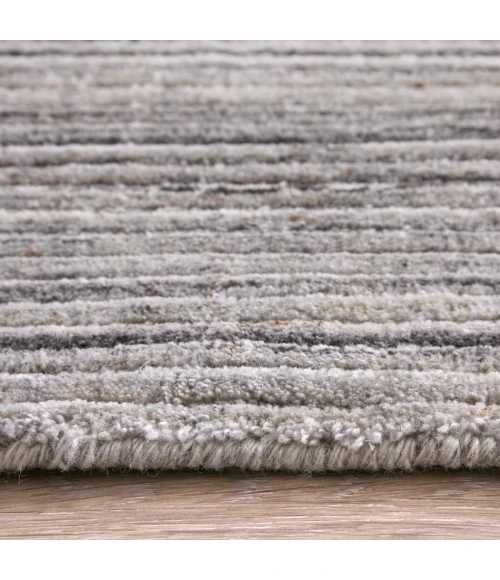 Feizy Lakewood Gray/Black/Brown LKW8A23F 2 ft. X 3 ft. Rect. Rug