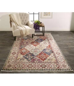 Feizy Torina 3882F RED/MULTI Area Rug 9 ft. 6 in. X 12 ft. 7 in. Rectangle
