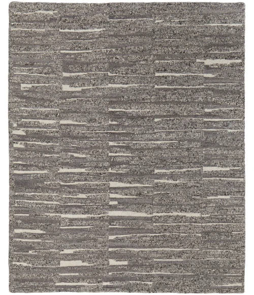 Feizy Navaro Scandinavian Abstract, Gray/Taupe/Ivory, 2' x 3' Area Rug