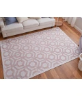 Feizy Saphir Mira BLUSH/WHITE 6803498F 9 ft. 8 in. X 12 ft. 7 in. Rectangle Rug
