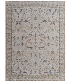 Feizy Pasha IVORY/BLUE PAS39M4F 7 ft. 10 in. X 10 ft. 3 in. Rectangle Rug