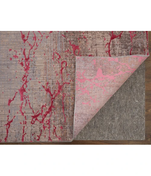 Feizy Pryor PINK/MULTI PRY39NEF 2 ft. X 3 ft. Rectangle Rug