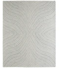 Feizy Wallace Gray/Ivory WAL8A41F 5 ft. X 8 ft. Rect. Rug