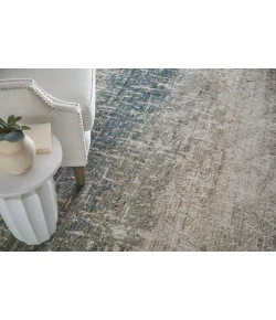 Feizy Richmond Ivory/Blue/Green RCH39R5F 7ft.10in. x 10ft. Rect. Rug