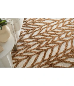 Feizy Colton Brown/Tan 8748A55F 9 ft. 6 in. X 13 ft. 6 in. Rect. Rug