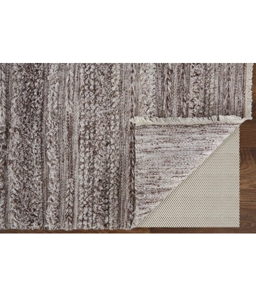 Feizy Alden BROWN ALD8637F 2 ft. X 3 ft. Rectangle Rug