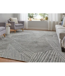 Feizy Elias GREEN/GRAY ELS69FYF 8 ft. X 10 ft. Rectangle Rug