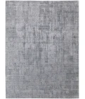 Feizy Eastfield Casual Abstract, Blue/Silver, 2' x 3' Area Rug