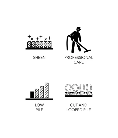 Feizy Parker IVORY/GRAY PRK3701F 9 ft. X 12 ft. Rectangle Rug