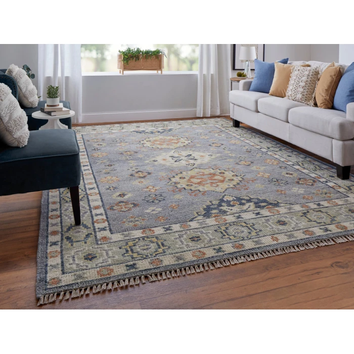 Feizy Fillmore GRAY FIL69CIF 2 ft. 6 in. X 10 ft. Rectangle Rug