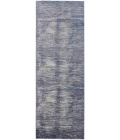 Feizy Indio Industrial Gradient & Ombre, Blue/Gray/Ivory, 2'-10" x 7'-10" Runner