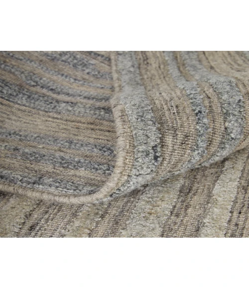 Feizy Elias GRAY/IVORY ELS69FXF 5 ft. X 8 ft. Rectangle Rug