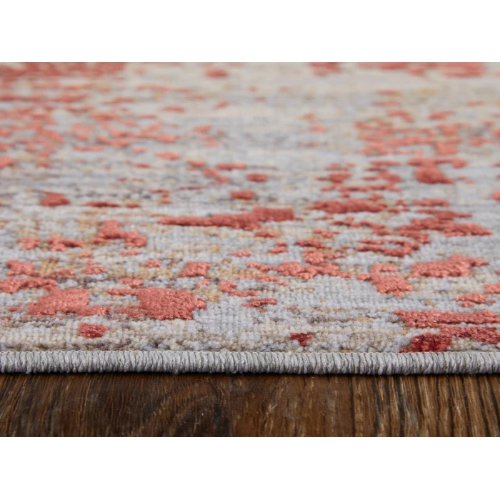 Feizy Pryor RED/MULTI PRY39NGF 6 ft. 7 in. X 9 ft. 6 in. Rectangle Rug