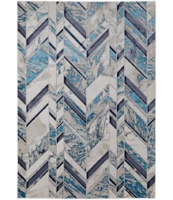 Feizy Indio 39H1F NAVY/BEIGE Area Rug 5 ft. X 8 ft. Rectangle