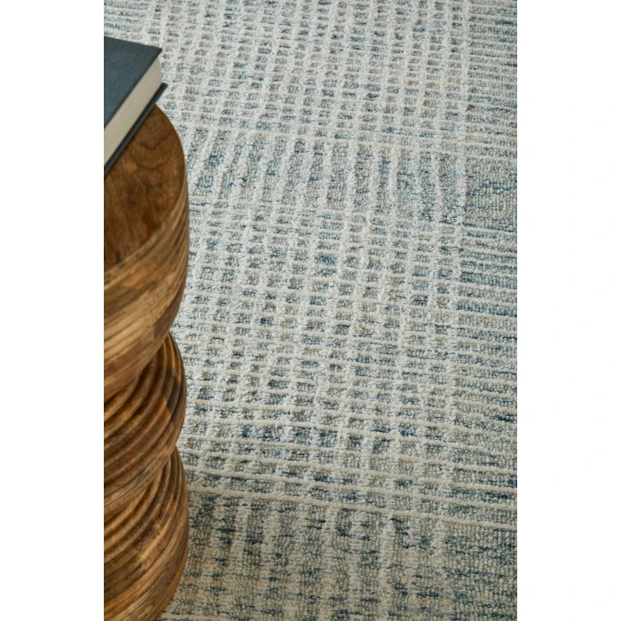 Feizy Winston Blue/Ivory WNS8B04F 5ft. x 8ft. Rect. Rug