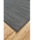 Feizy Azeri IV Industrial Geometric, Gray/Taupe, 10' x 13'-2" Area Rug