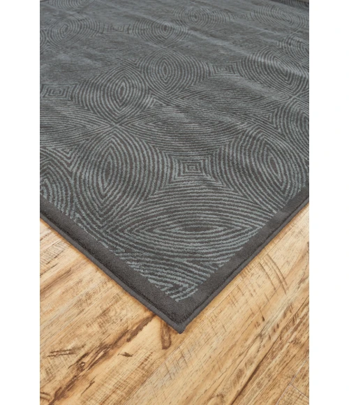 Feizy Azeri IV Industrial Geometric, Gray/Taupe, 10' x 13'-2" Area Rug