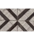 Feizy Fannin Gray/Brown/Ivory 7380754F 5ft. x 8ft. Rect. Rug
