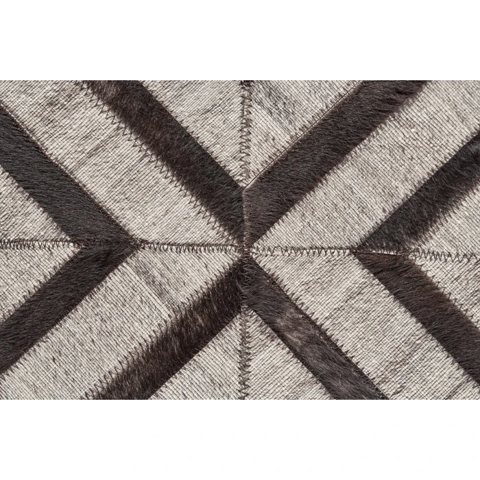Feizy Fannin Gray/Brown/Ivory 7380754F 5ft. x 8ft. Rect. Rug