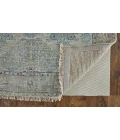 Feizy Caldwell Vintage Oriental, Blue/Gray/Taupe, 9' x 12' Area Rug