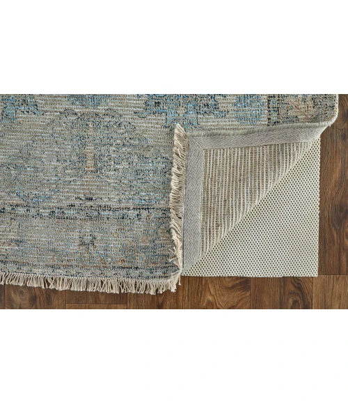 Feizy Caldwell Vintage Oriental, Blue/Gray/Taupe, 9' x 12' Area Rug