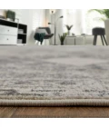 Feizy Kano Classic Distressed, Ivory/Taupe/Gray, 5'-3" x 7'-6" Area Rug
