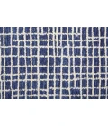Feizy Maddox Modern Tufted Architectural Area Rug, Navy Blue, 9ft x 12ft