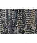 Feizy Palomar Luxe Hand-Knot Abstract Area Rug, Denim Blue, 11x6in x 15ft