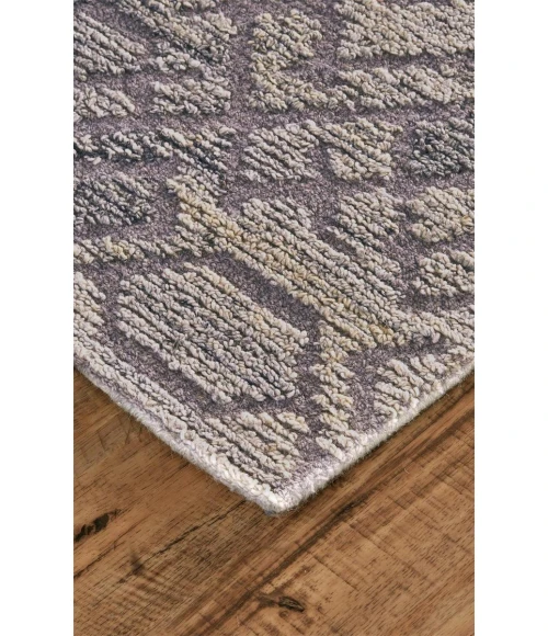 Feizy Asher Industrial Distressed, Gray/Ivory/Taupe, 9' x 12' Area Rug