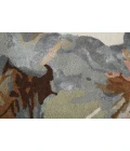 Feizy Dafney Casual Floral & Botanical, Tan/Gray/Green, 9' x 12' Area Rug