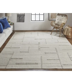 Feizy Longridge Ivory/Tan T09T8002 5ft. x 8ft. Rect. Rug