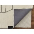 Feizy Maguire Industrial Abstract, Ivory/Gray/Taupe, 9' x 12' Area Rug