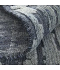 Feizy Berwyn Blue/Silver/Gray T12T6005 7ft.9in. x 9ft.9in. Rect. Rug