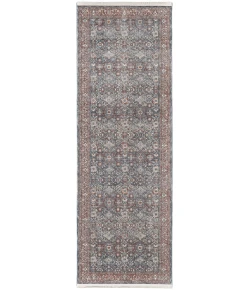 Feizy Marquette 39GTF BLUE/RUST Area Rug 2 ft. 8 in. X 10 ft. Runner