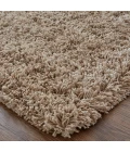 Feizy Stoneleigh Luxury & Glam Solid, Tan/Ivory, 10' x 14' Area Rug