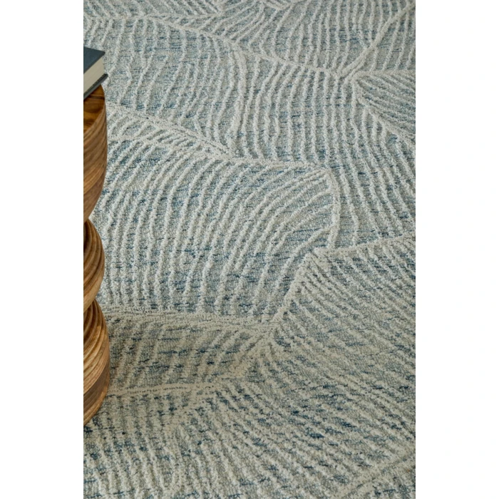 Feizy Winston Blue/Ivory WNS8B02F 8ft. x 10ft. Rect. Rug
