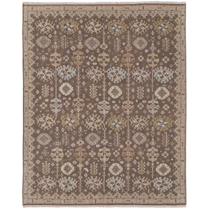 Feizy Corbitt Classic Oriental, Brown/Ivory, 2'-6" x 12' Runner