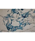 Feizy Indio Industrial Abstract, Ivory/Blue/Black, 8' x 10' Area Rug