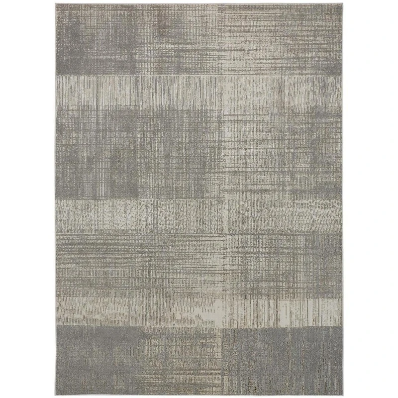 Feizy Aura GOLD/BEIGE AUR3736F 3 ft. 11 in. X 6 ft. Rectangle Rug