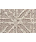 Feizy Manoa Mid-Century Modern Geometric, Taupe/Ivory/Tan, 9'-6" x 13'-6" Area Rug