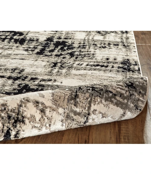 Feizy Micah BLACK 6943339F 8 ft. X 10 ft. Rectangle Rug