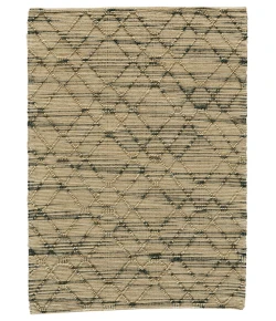 Feizy Orchid Bay NATURAL/CHARCOAL A228708F 7 ft. 9 in. X 9 ft. 9 in. Rectangle Rug