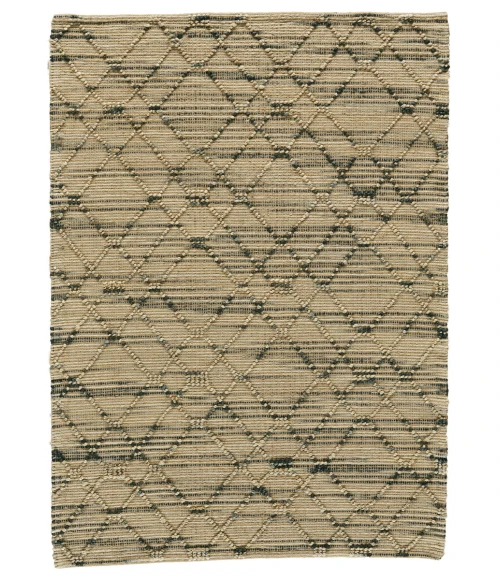 Feizy Orchid Bay NATURAL/CHARCOAL A228708F 7 ft. 9 in. X 9 ft. 9 in. Rectangle Rug